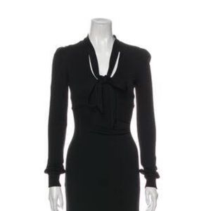 Venus Black Bow Dress